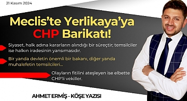 Meclis'te Yerlikaya'ya CHP Barikatı!