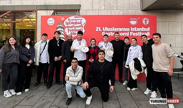 Silivrili öğrencilerin Gastronomi Festivali’ndeki büyük başarısı