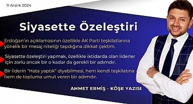 Siyasette Özeleştiri