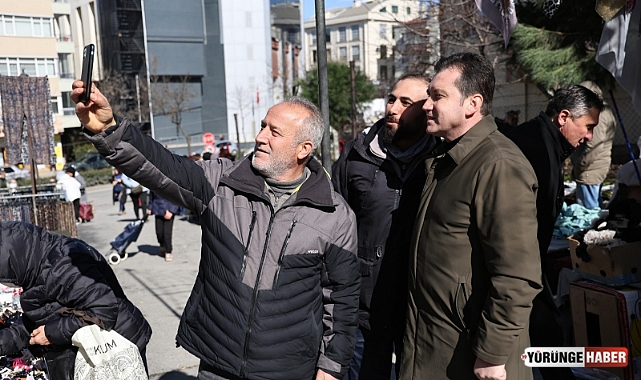 Balcıoğlu, esnaf ve vatandaşlarla buluştu