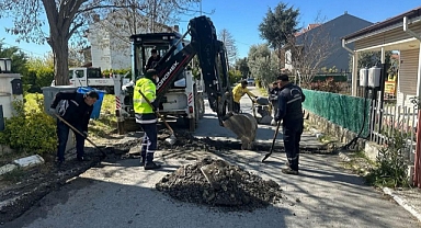 İlçe genelinde yol bakım ve onarım atağı
