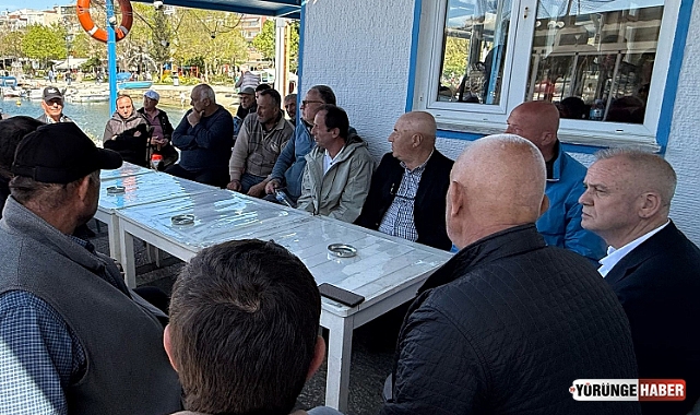 Sami Barlas’tan balıkçılara ziyaret