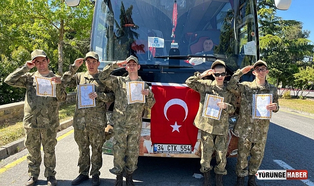Hasdal Kışlası’nda temsili askerlik coşkusu