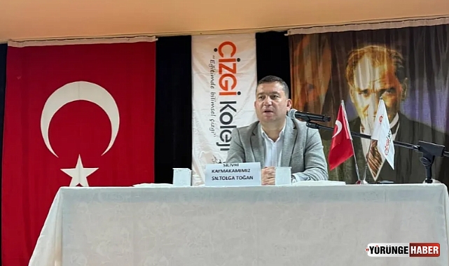 Kaymakam Tolga Toğan öğrencilerin sorularını yanıtladı