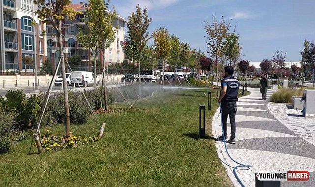 Park ve sosyal alanlarda haşere ilaçlaması
