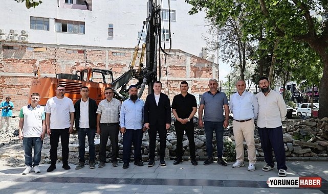 Alibey Camii’nde yapım süreci başladı