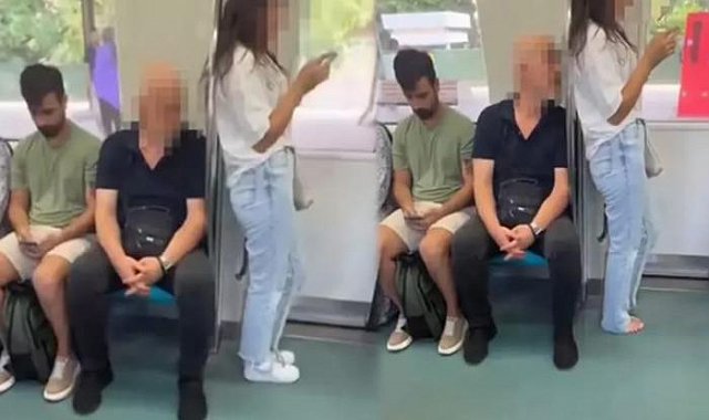 Marmaray’da Genç Kıza Taciz Kamerada! Şüpheli Küçükçekmece’de Yakalandı