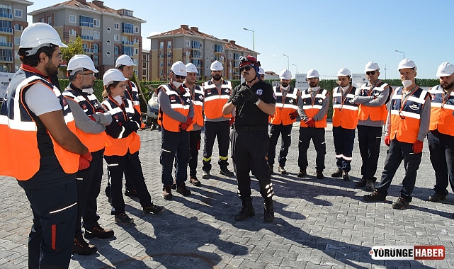 SAK Ekipleri BOTAŞ Silivri İşletme Müdürlüğüne eğitim düzenliyor