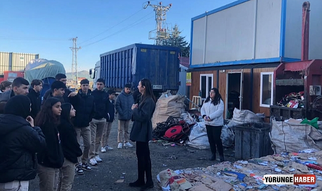 TÜRAM Lisesi Öğrencilerine Sıfır Atık Eğitimi