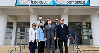 Balcıoğlu okullarda incelemelerde bulundu