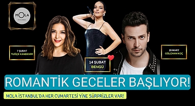 MOLA’da Romantik Cumartesiler Başlıyor: Yıldız İsimlerle Aşk Dolu Geceler