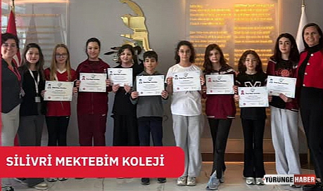 Silivri Mektebim Koleji öğrencilerinden Türkiye Bilim Ligi’nde büyük başarı