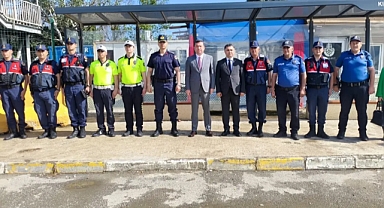 Kaymakam Tolga Toğan’dan bayramda güvenlik güçlerine ziyaret