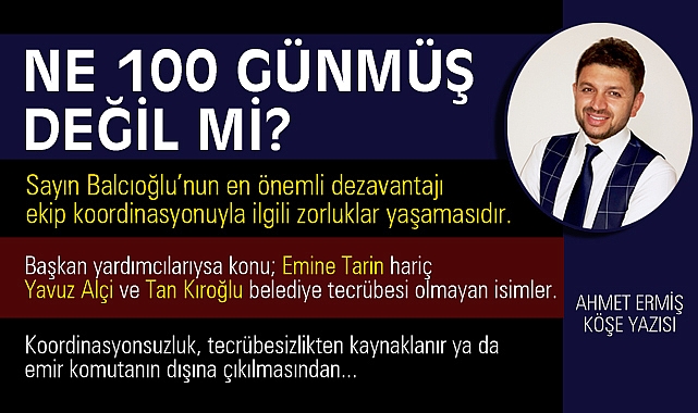 Ne 100 günmüş değil mi?