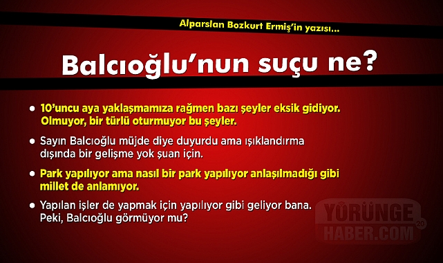 Balcıoğlu'nun suçu ne?