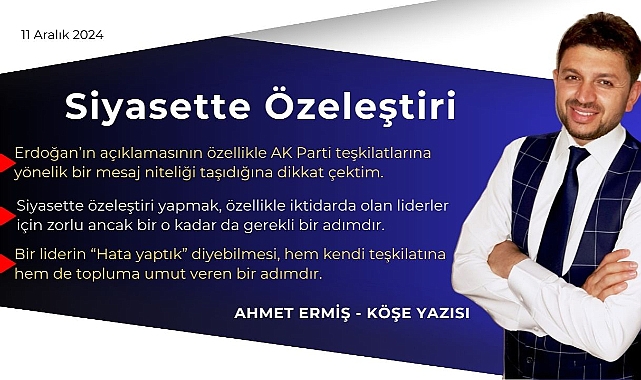 Siyasette Özeleştiri 