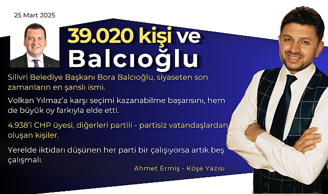 39.020 kişi ve Balcıoğlu