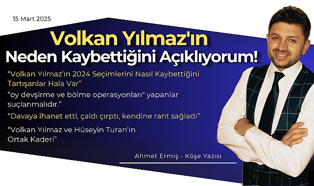 Volkan Yılmaz'ın Neden Kaybettiğini Açıklıyorum!