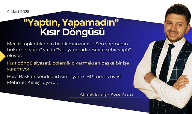 "Yaptın, Yapamadın" Kısır Döngüsü
