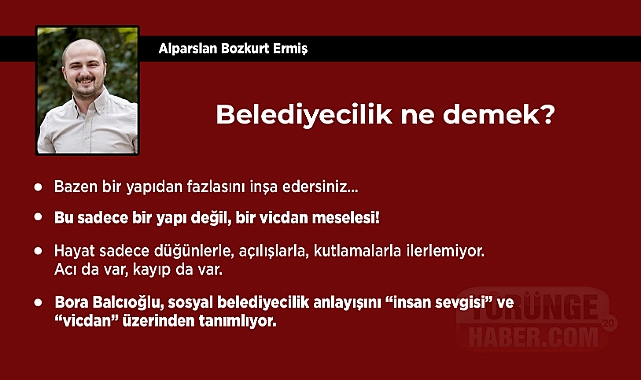 Belediyecilik ne demek?
