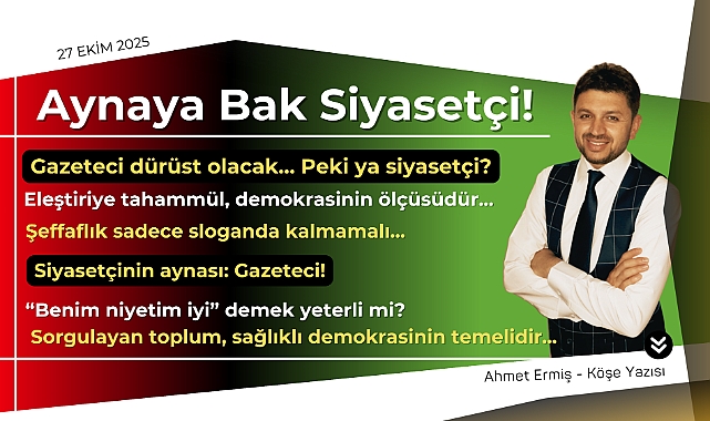 Aynaya Bak Siyasetçi!