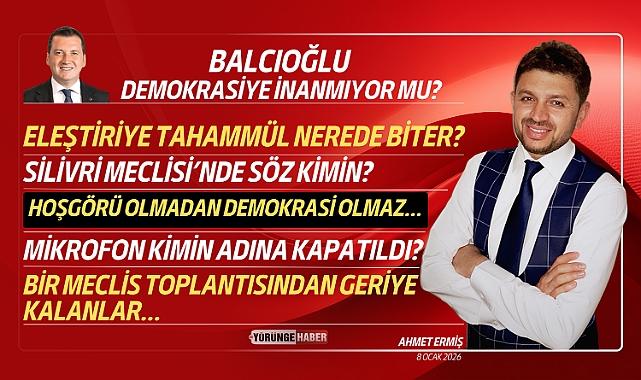Balcıoğlu demokrasiye inanmıyor mu?