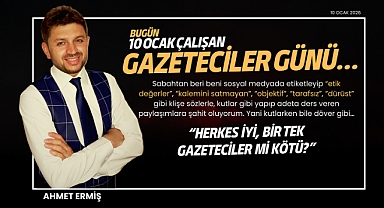 Bugün 10 Ocak Çalışan Gazeteciler Günü…