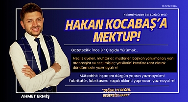 Hakan Kocabaş'a Mektup!