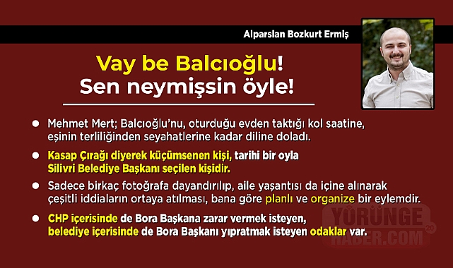​​​​​​​Vay be Balcıoğlu! Sen neymişsin öyle!