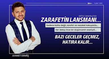 Bir Geceden Fazlası… Zarafetin Lansmanı