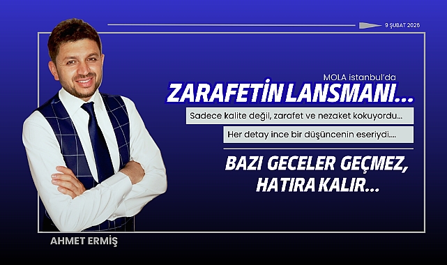 Bir Geceden Fazlası… Zarafetin Lansmanı