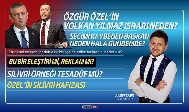 Özgür Özel'in Volkan Yılmaz takıntısı…