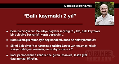 "Ballı kaymaklı 2 yıl"