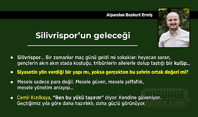 Silivrispor'un geleceği