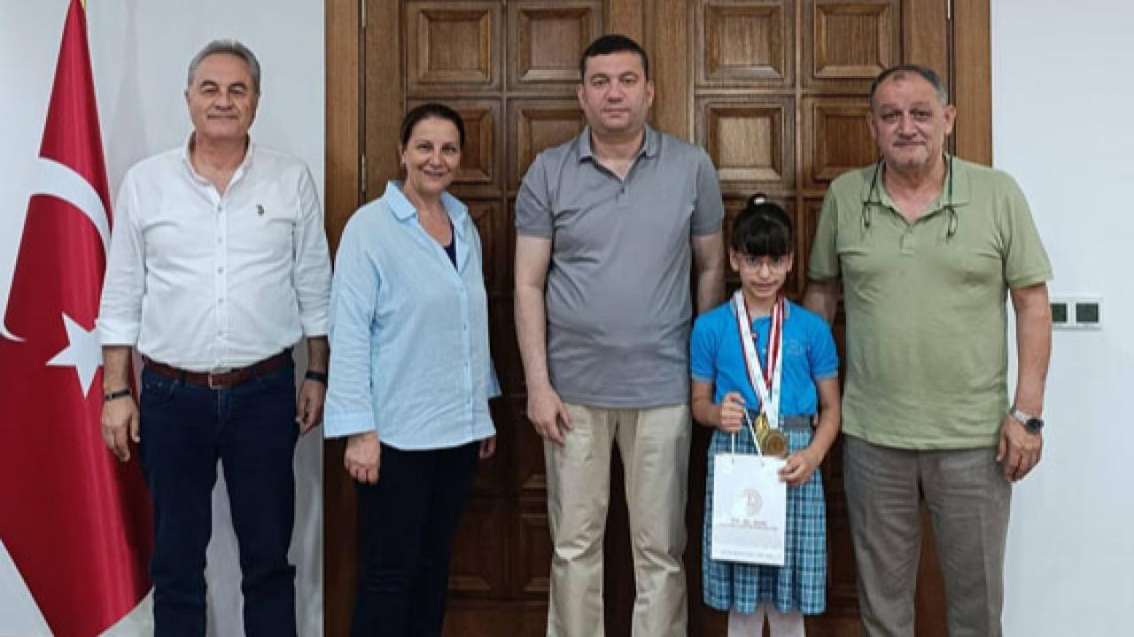 Melek Sare'den Kaymakam Toğan’a ziyaret