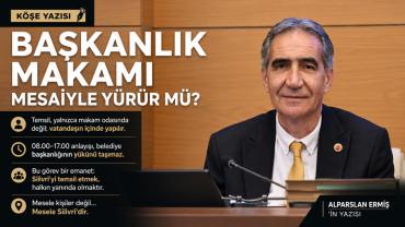 Başkanlık makamı mesaiyle yürür mü?