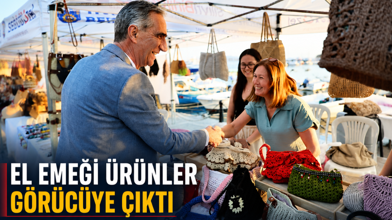El emeği ürünler görücüye çıktı